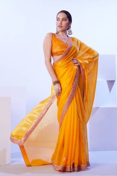 LAXMINAM OP-807 DESIGNER SATIN SAREE WHOLESALER IN INDIA